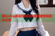 糖心vlog新官网高清拍摄智能剪辑轻松分享