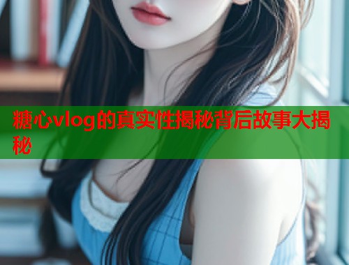 糖心vlog的真实性揭秘背后故事大揭秘  第2张