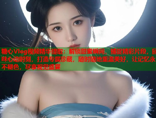 糖心Vlog视频精华提取：解锁甜蜜瞬间，捕捉精彩片段，回味心动时刻，打造专属珍藏，随时随地重温美好，让记忆永不褪色，尽享视觉盛宴  第2张