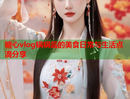 糖心vlog锅锅酱的美食日常与生活点滴分享  第1张