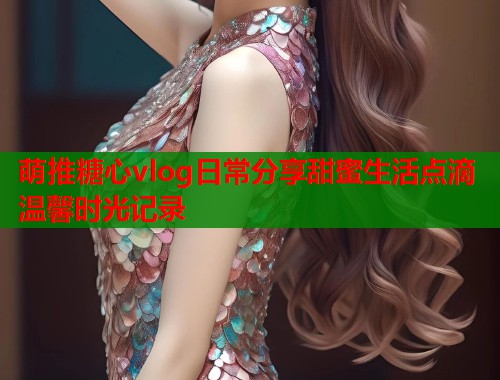 萌推糖心vlog日常分享甜蜜生活点滴温馨时光记录  第1张