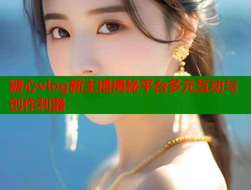 糖心vlog新主播揭秘平台多元互动与创作利器  第1张