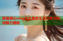 甜美糖心vlog女主角的生活日常与独特魅力揭秘
