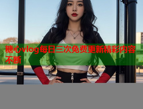 糖心vlog每日三次免费更新精彩内容不断  第2张