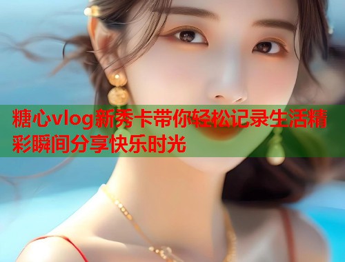 糖心vlog新秀卡带你轻松记录生活精彩瞬间分享快乐时光  第1张
