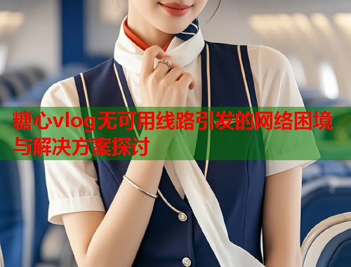 糖心vlog无可用线路引发的网络困境与解决方案探讨  第1张