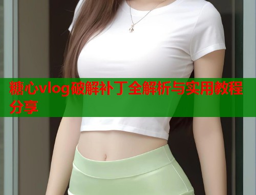 糖心vlog破解补丁全解析与实用教程分享  第1张